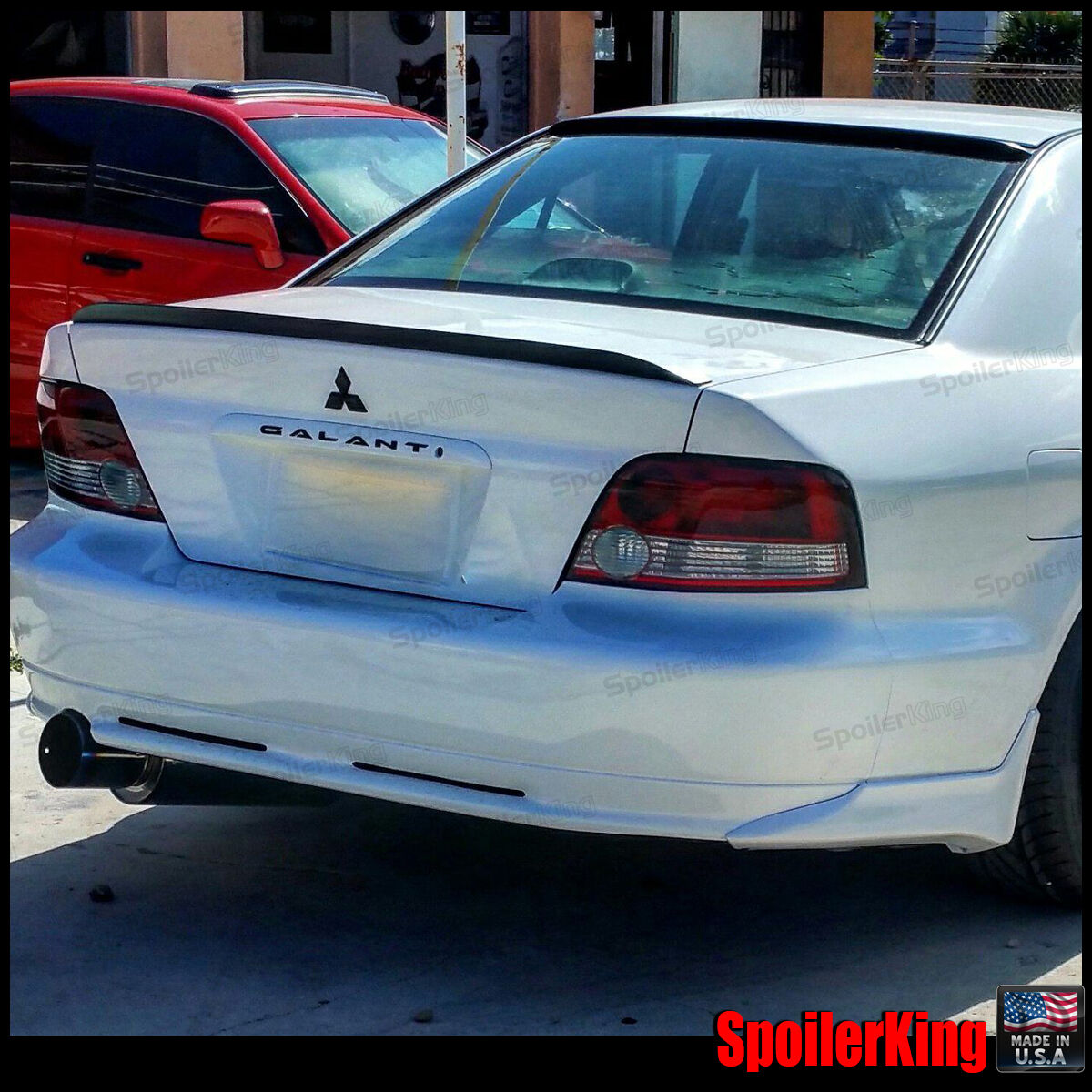 SpoilerKing Rear Roof Spoiler & Trunk Wing Combo (284R/284G) Fits Galant 1999-03