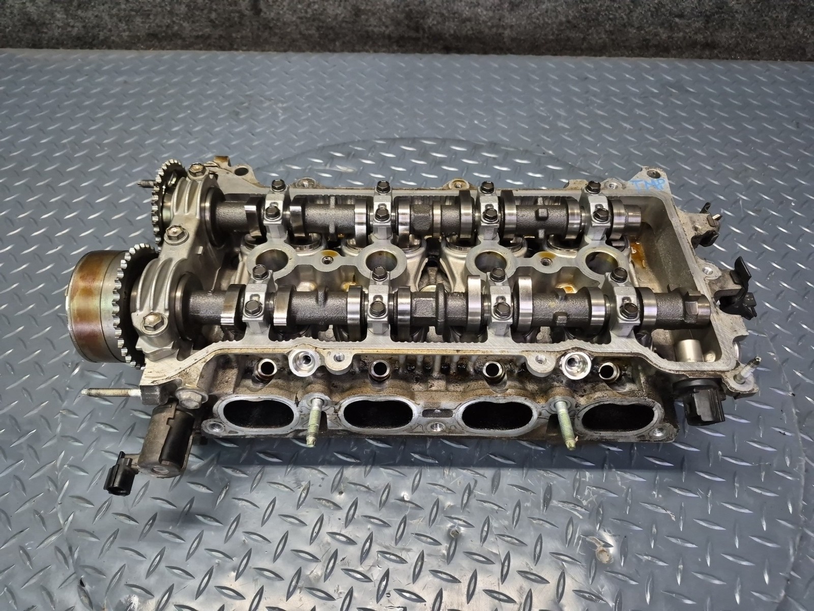 00-05 TOYOTA ZZW30L MR2 SPYDER 1.8L 1ZZFE ENGINE CYLINDER HEAD W CAMSHAFTS 63k