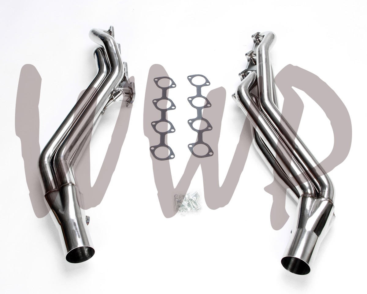 Stainless Steel Exhaust Header Manifold System 04-08 Ford F150 4.6L 4WD Only