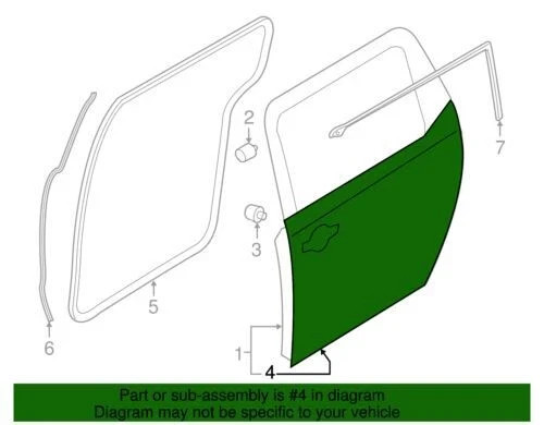 NEW 100% Genuine Kia Outer Panel 77111-A9000 IN-STOCK MIAMI