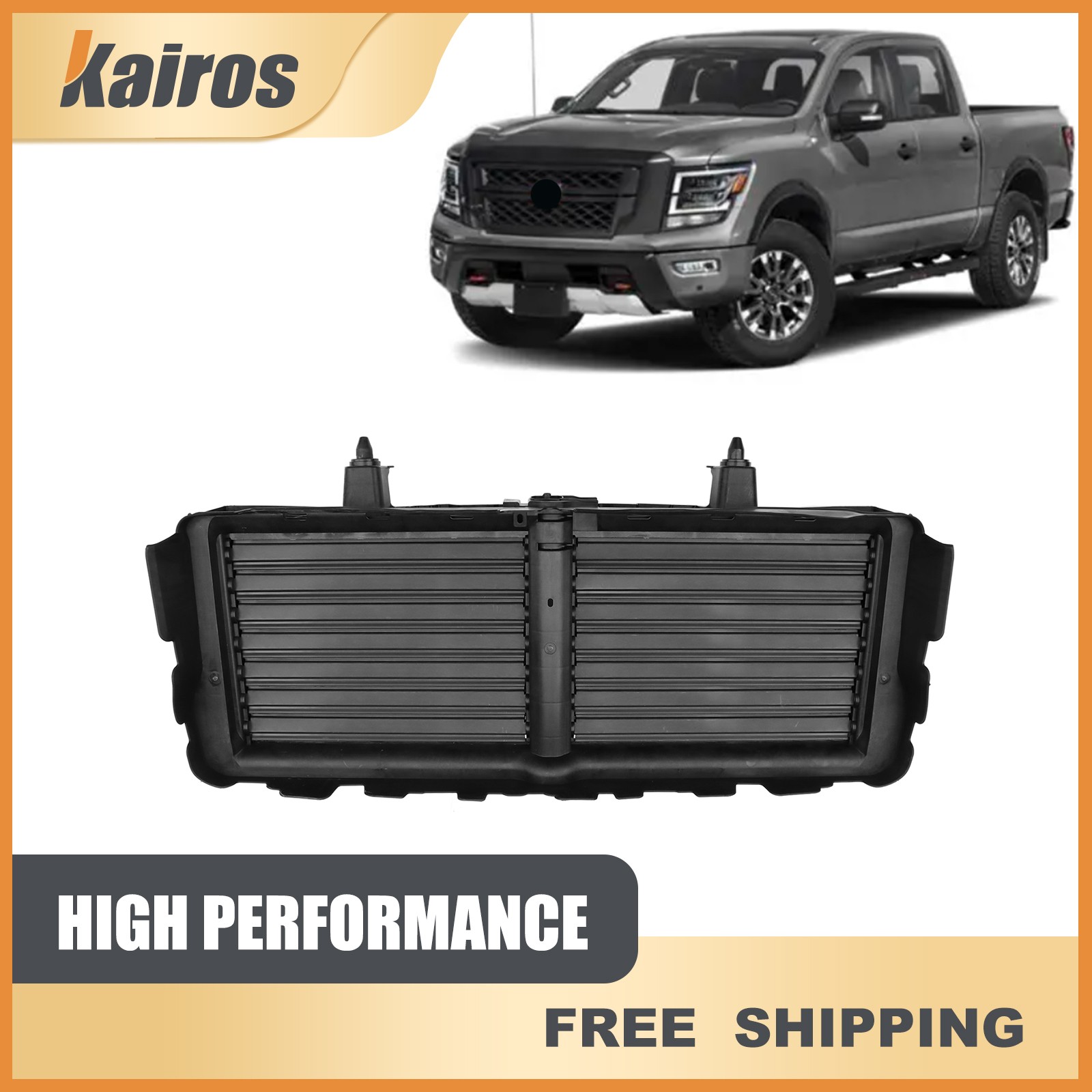 For 2016-2020 Nissan Titan/Titan XD Active Grille Shutter w/ Motor 214219FT0A For 2016-2020 Nissan Titan/Titan XD Active Grille Shutter w/ Motor 214219FT0A