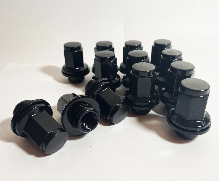 20pcs Black 14x1.5 Toyota Factory OEM Lug Nuts Fit Tundra/Land Cruiser/Sequoia