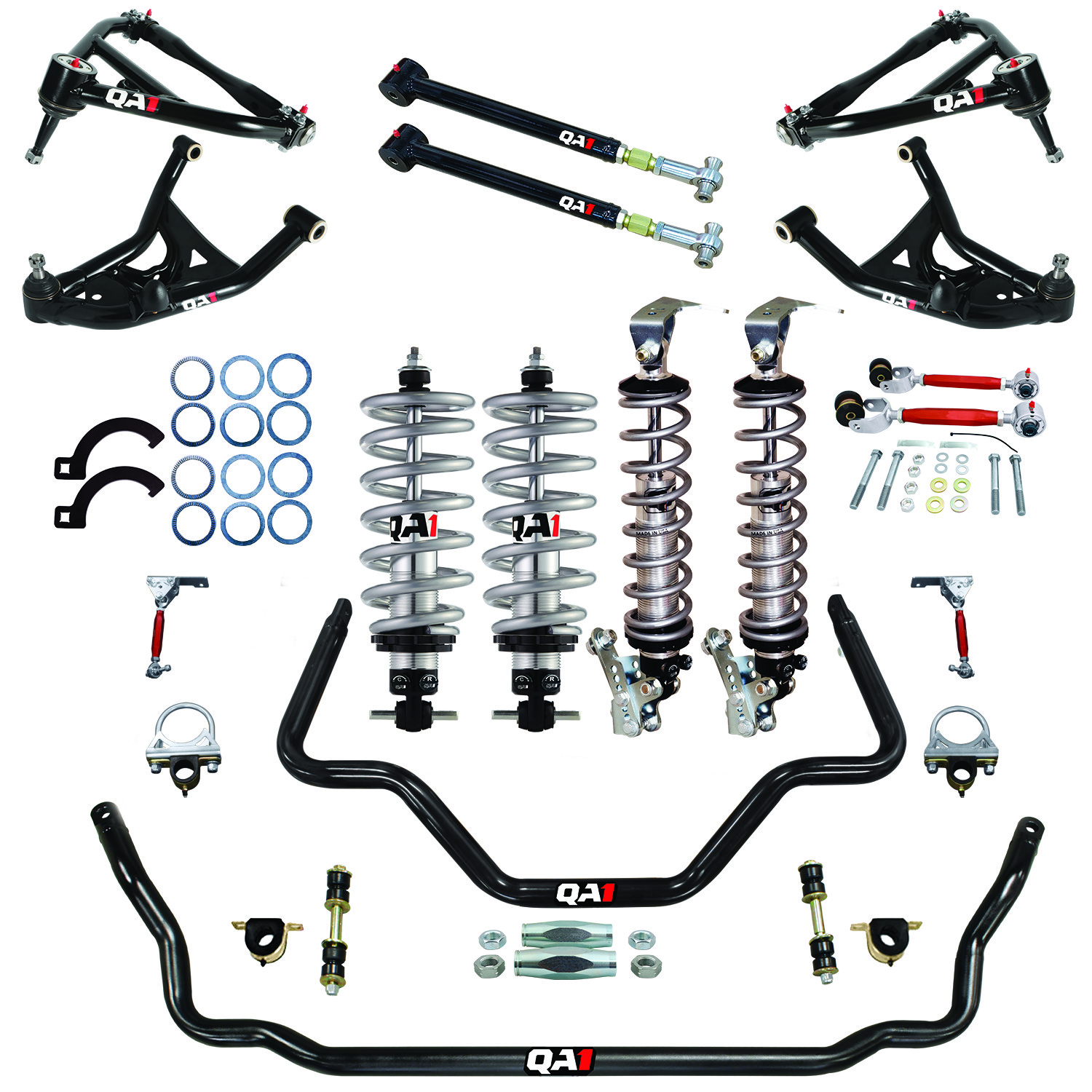 QA1 BW02-GMB4 Level-2 Big Wheel Suspension Kit