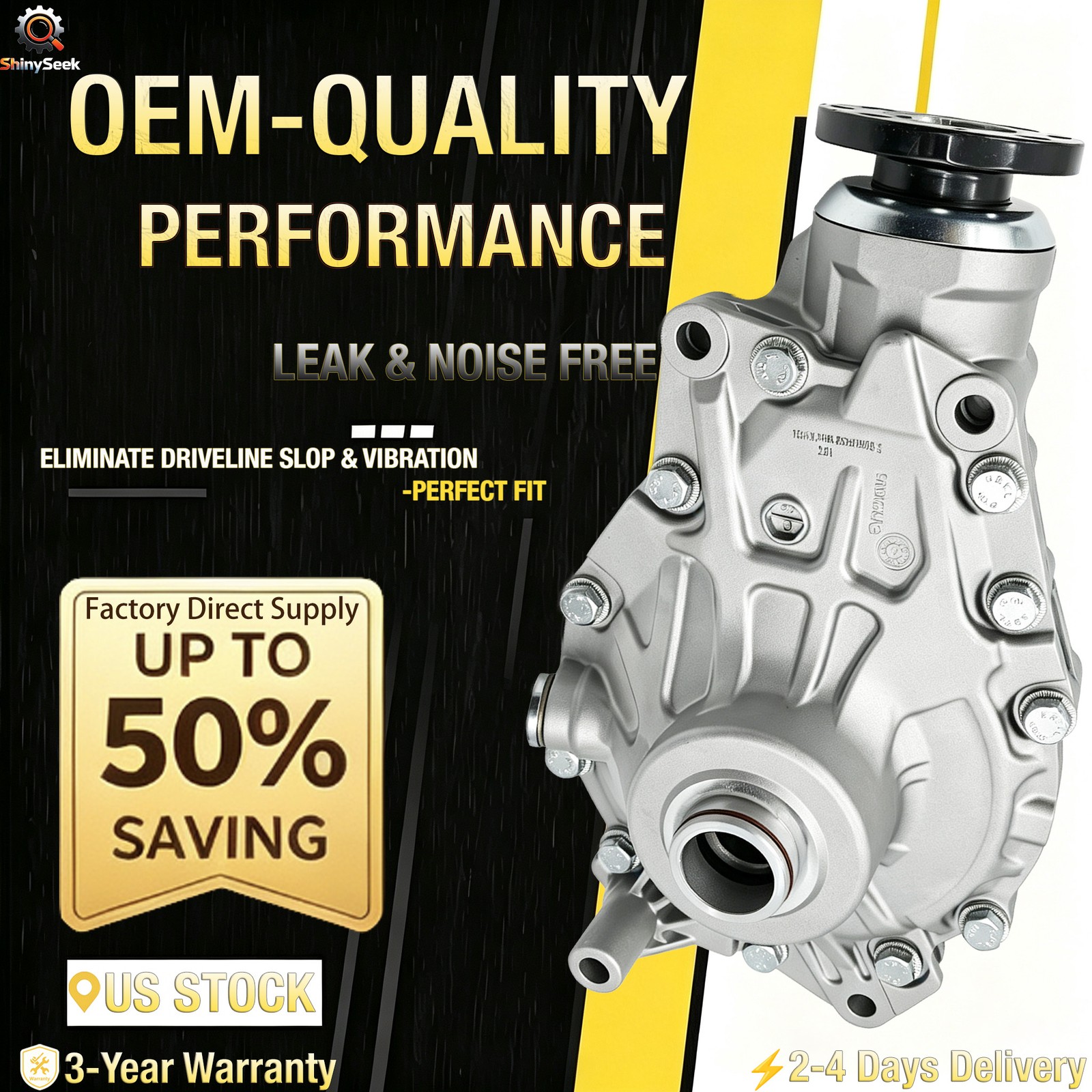 31507934392 Front Differential 3.38 Ratio For 2016-25 BMW X7 M50iX G07 4.4L AWD