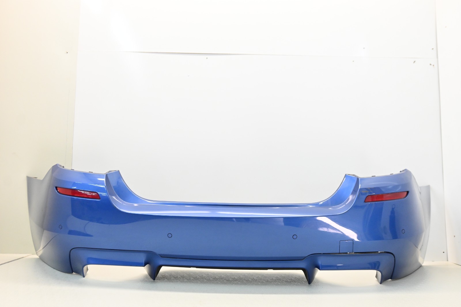 ⭐10-16 Bmw F10 M5 Rear Bumper Molding Trim Panel Cover Assembly Blue Factory Oem