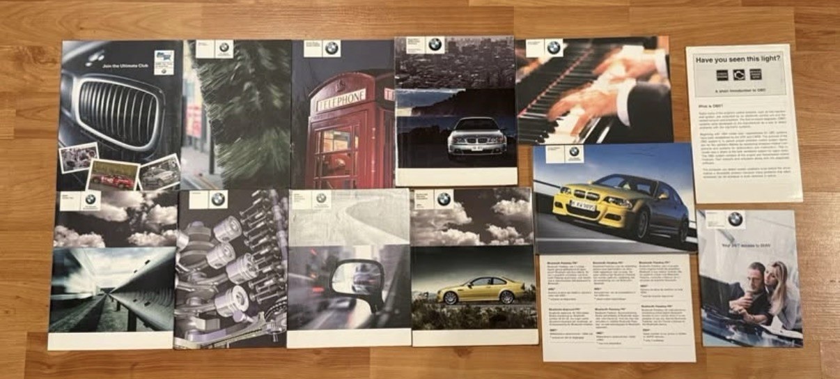 BMW E46 M3 owner’s manual