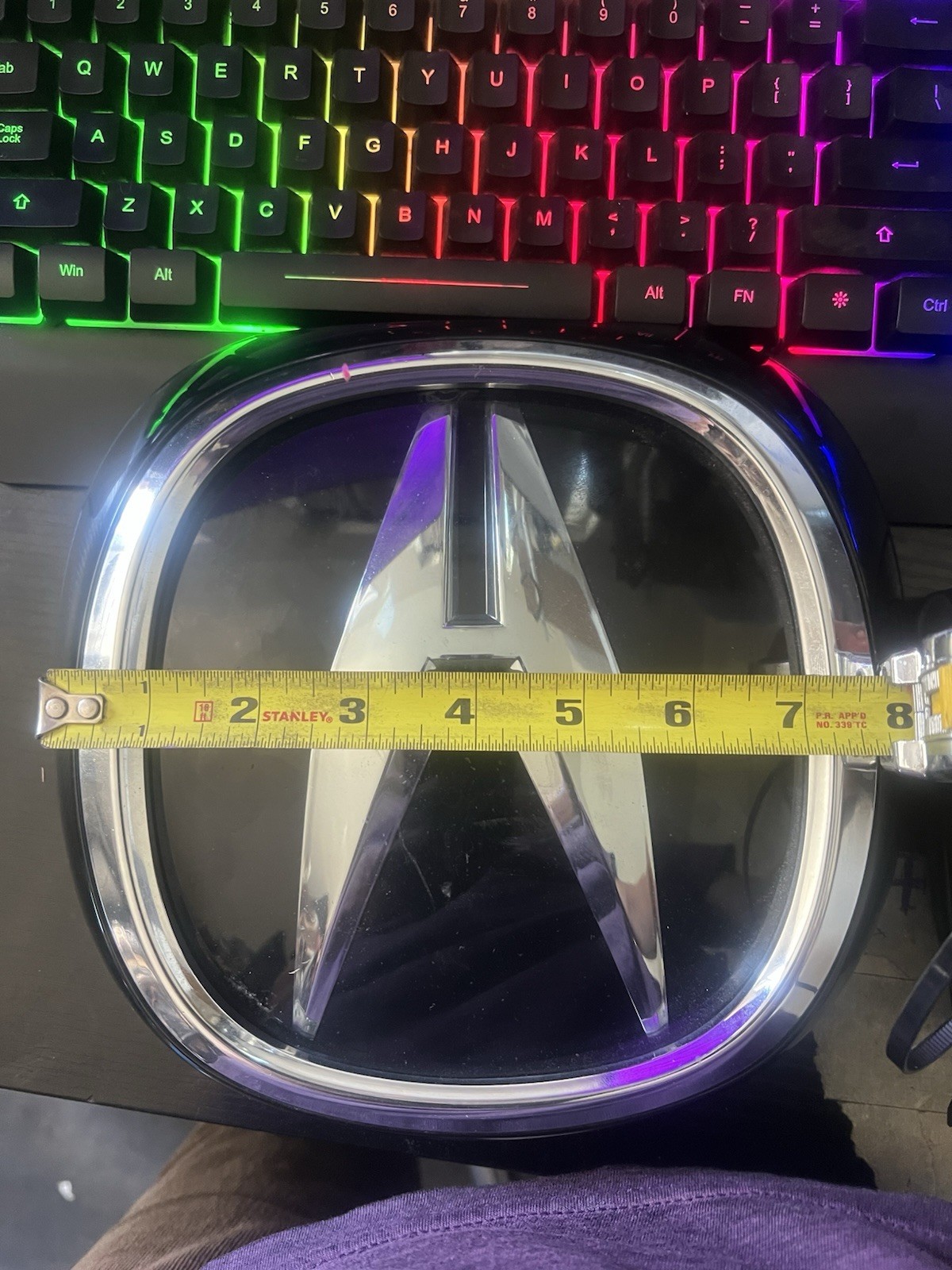 GENUINE 2019-2024 Acura RDX Front Grille Emblem Badge Logo OEM 71170-TJB-A001 GENUINE 2019-2024 Acura RDX Front Grille Emblem Badge Logo OEM 71170-TJB-A001