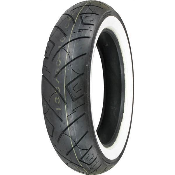 Shinko - 140/80-17 - 777 White Wall Front Cruiser, Touring Motorcycle Tire