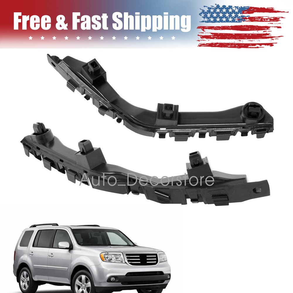 2X Left+Right Side Headlight Bracket Mounting Support For 2009-2015 Honda Pilot
