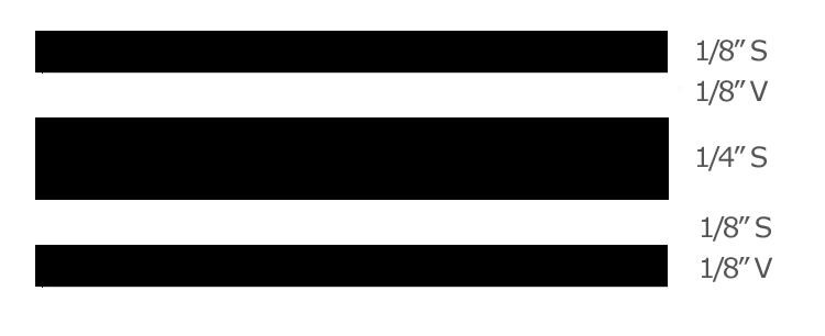 Trimbrite T0501  PINSTRIPES
