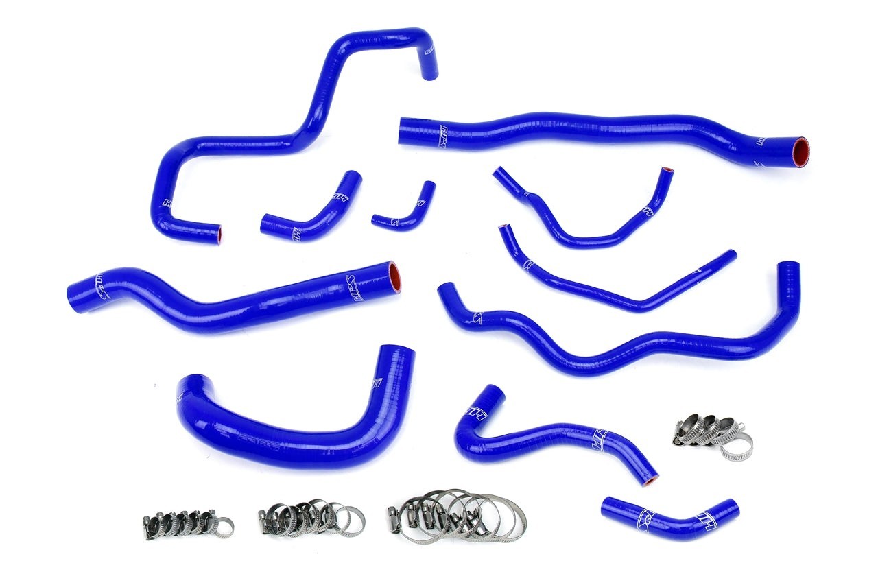 HPS Silicone Coolant Hose Kit For Mazda 06-07 Mazdaspeed 6 2.3L 57-1849-BLUE