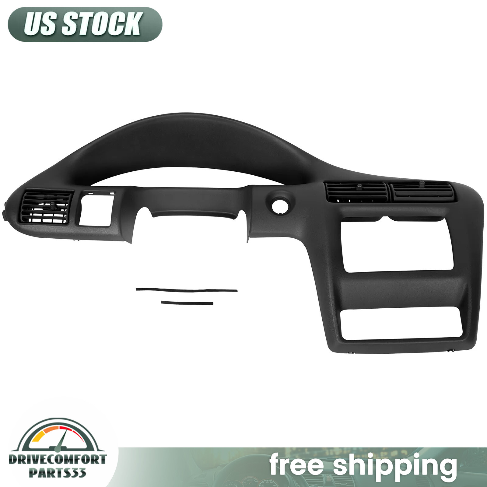 New For 2000-2005 Chevrolet Cavalier Dash Panel Speedometer Trim Bezel #22698064