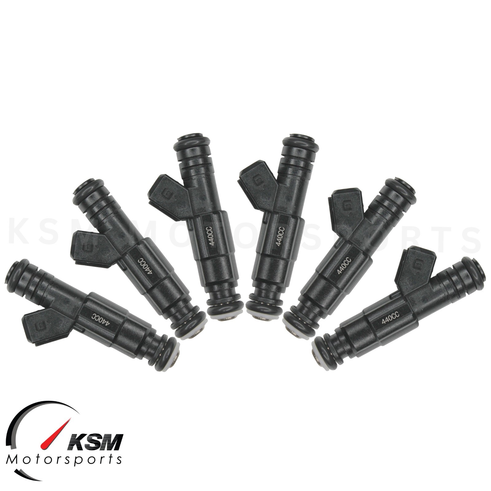 6 x EV6 Fuel Injectors 440cc 42lb for Ford Falcon BA BF XR6 turbo EB-EL FPV HSV