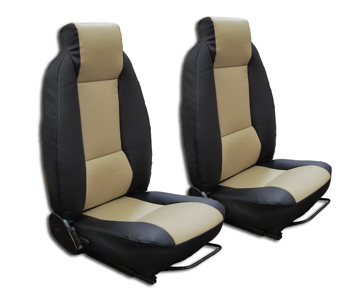 FIAT X-1/9 BERTONE 1973-1984 LEATHER-LIKE CUSTOM FIT 2 FRONT SEAT COVERS (PAIR) FIAT X-1/9 BERTONE 1973-1984 LEATHER-LIKE CUSTOM FIT 2 FRONT SEAT COVERS (PAIR)