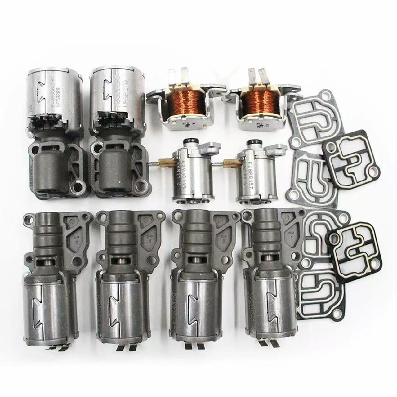 10x Transmission Solenoid Valve Kit 7-Speed For Audi A4 A6 A7 Q5_DQ500 DL501 0B5