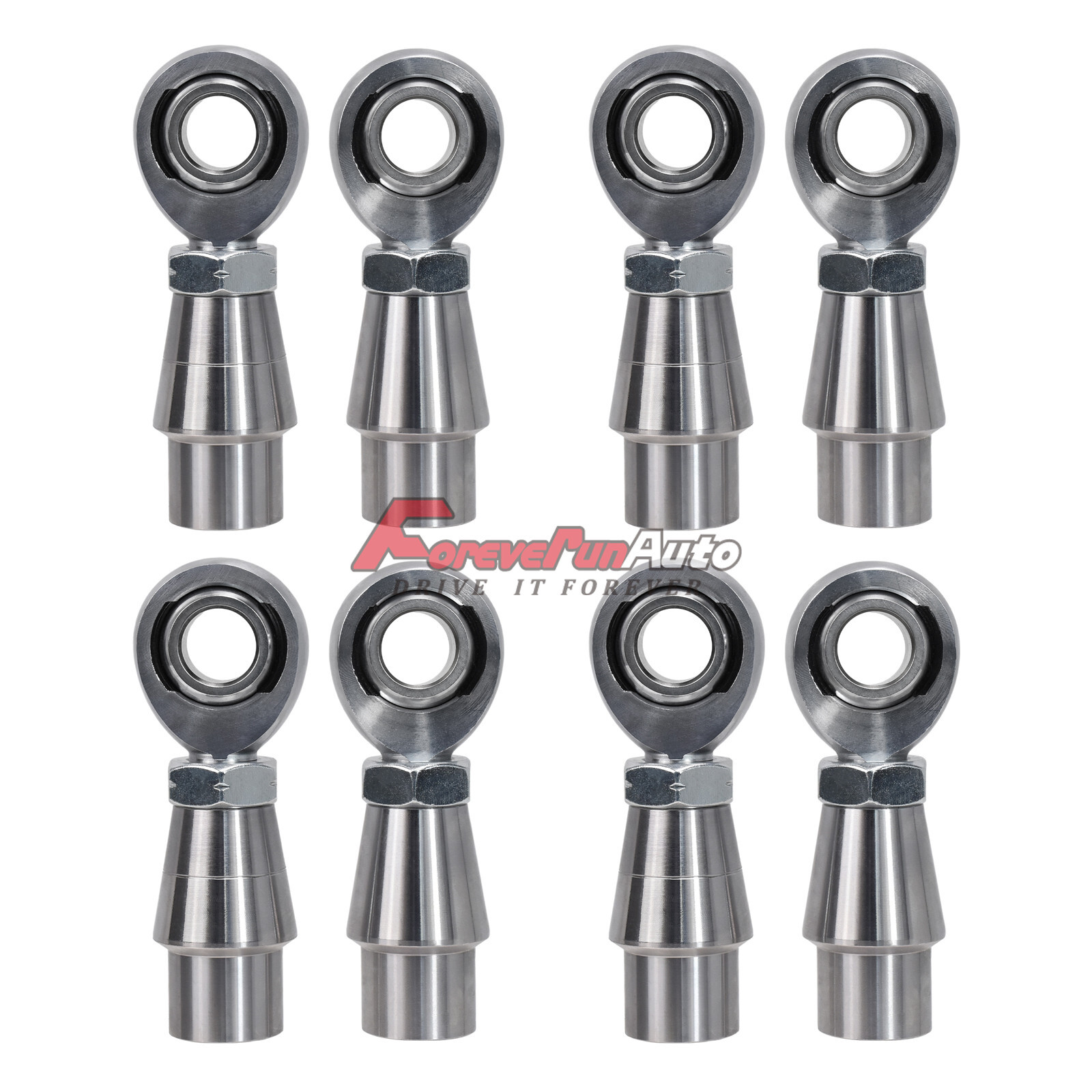 Chromoly 4 Link 5/8 x 3/4-16 Rod End Kit Heim Joints Ends Bung .120 Wall