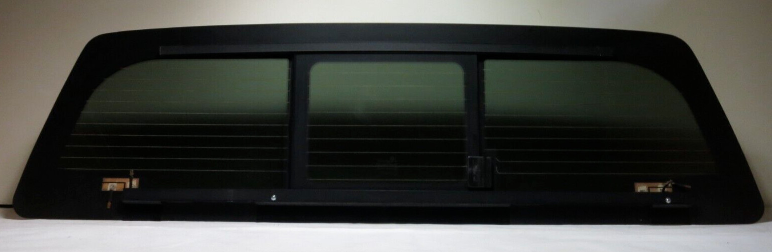 Fit 2017-2025 Nissan Titan 2 & 4 Door Power Sliding Back Glass Window w/ Heat