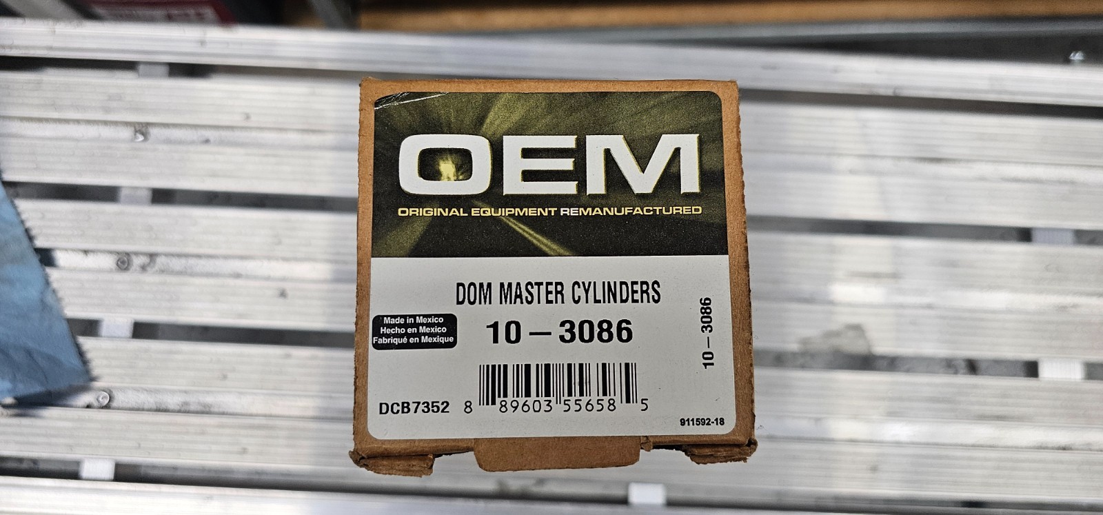 OEM DOM Master Cylinder 10-3086