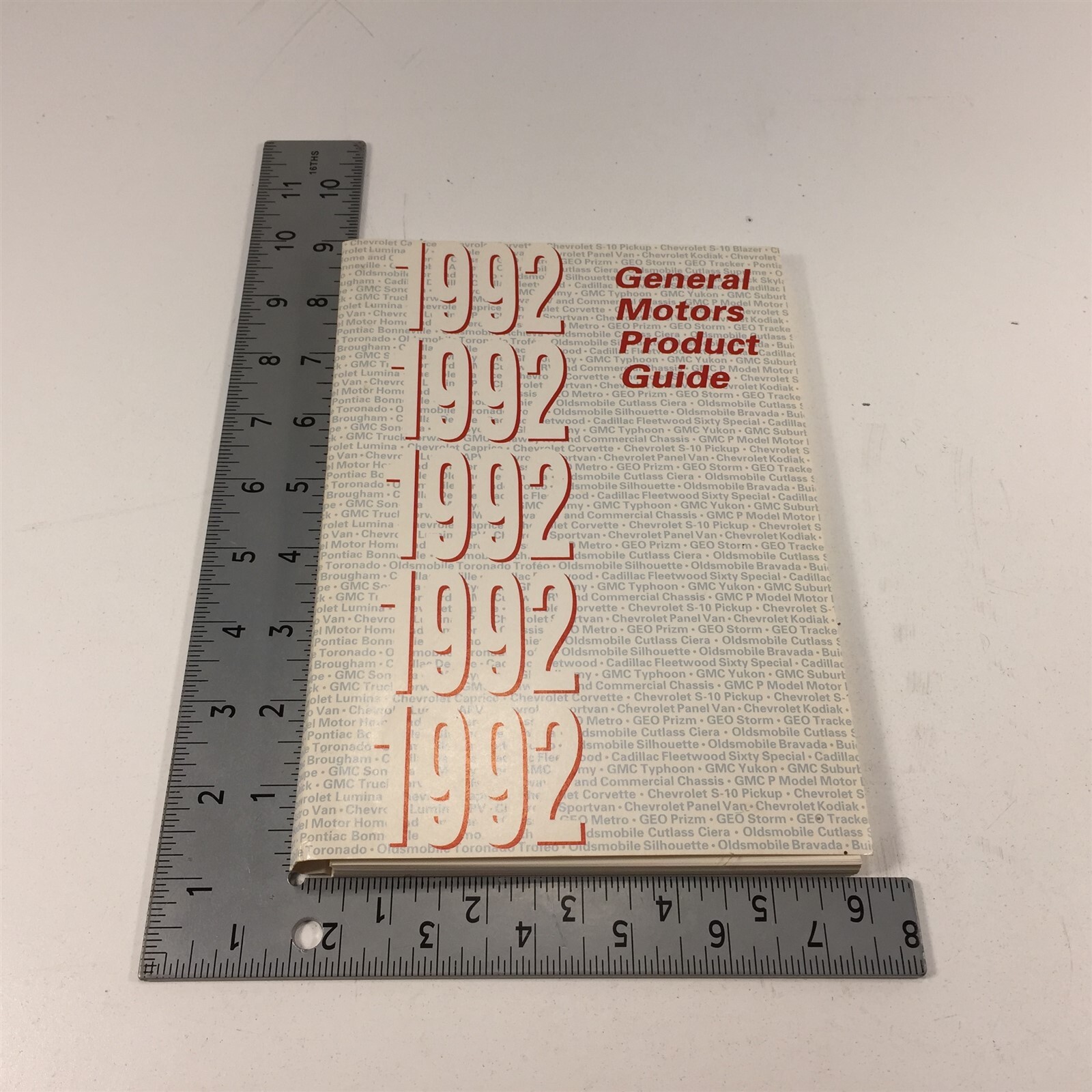 1992 General Motors Product Guide