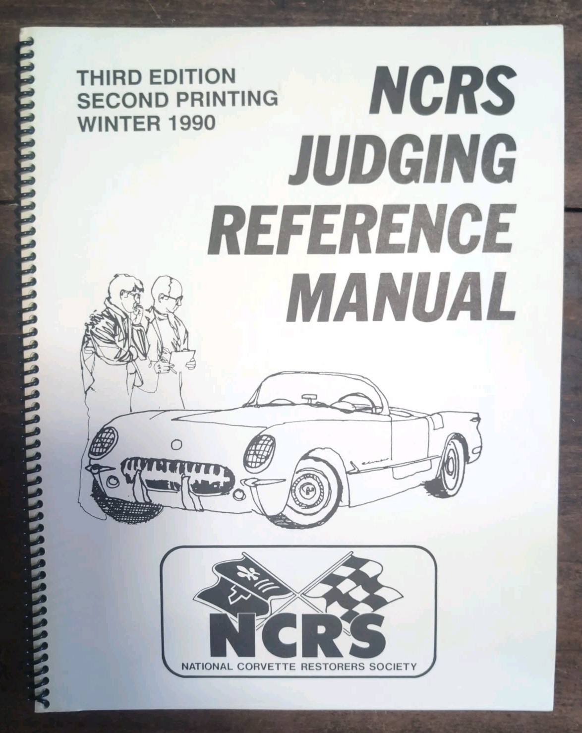 Vintage NCRS Judging Reference Manual 3rd Edition 2nd Printing Winter 1990
