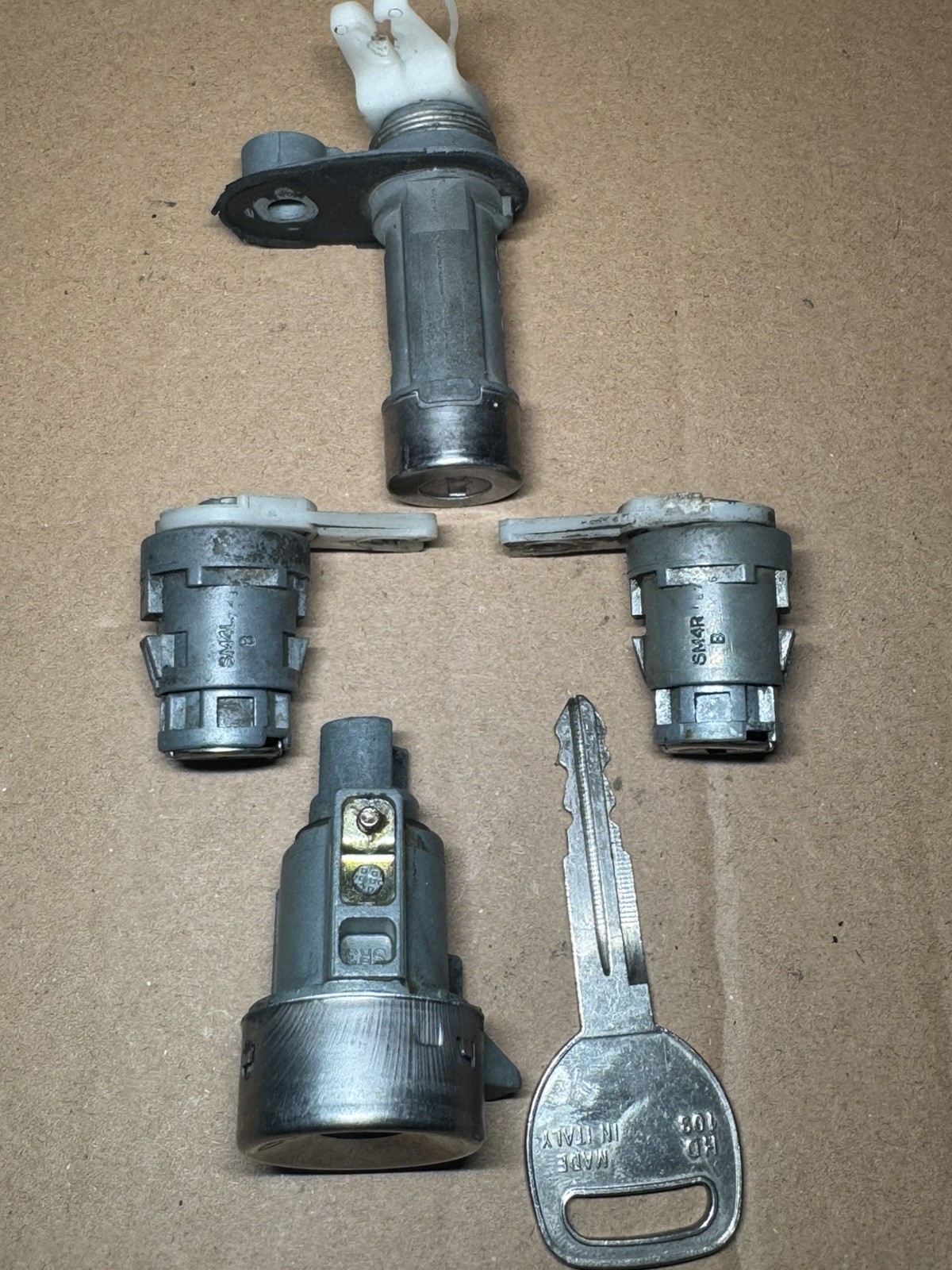 1992 1993 1994 1995 HONDA CIVIC EG Ex LX Dx CYL LOCK DOORS TRUNK WITH KEY 4 DOOR