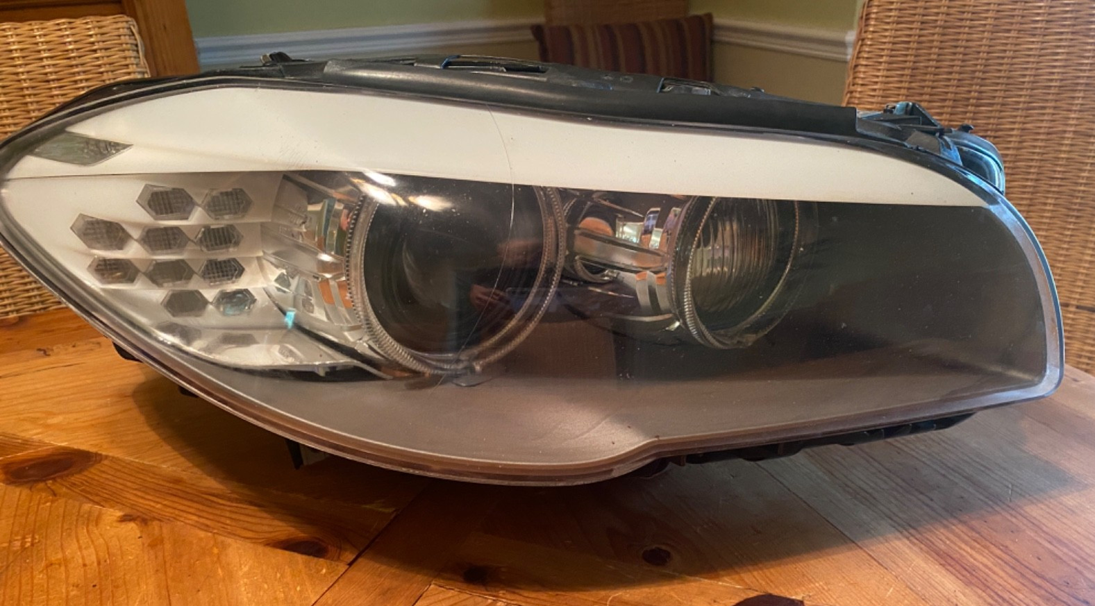 2011 2012 2013 BMW 5 Series F10 Right Side Xenon HID AFS Headlight Assembly OEM