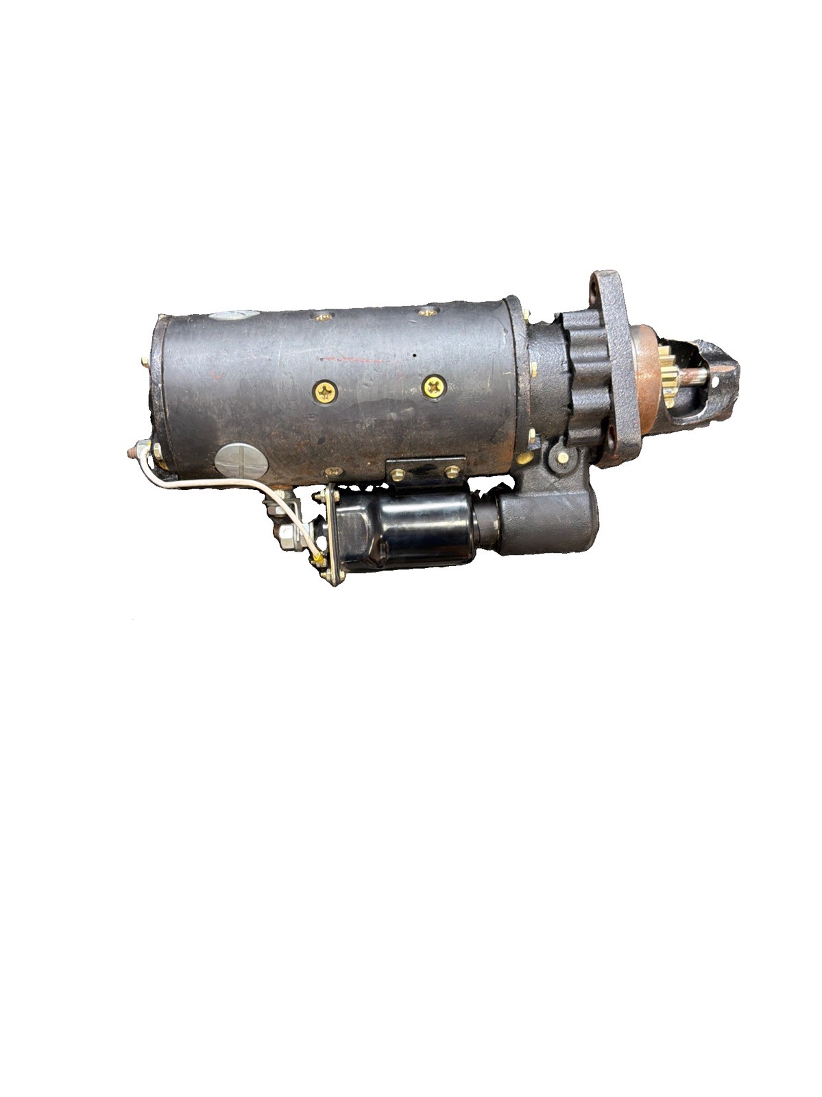 Dixie S-1293 10461056 Remy 50MT Starter, 12V for Cummins, Freightliner, CAT