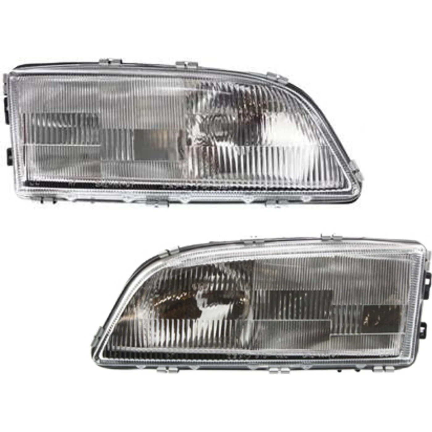 Headlight Set For 98-2002 Volvo V70 98-2000 S70 Left & Right Side w/ bulb