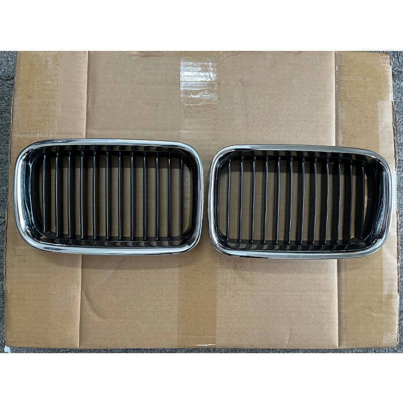 ABS Chrome Black Front Grille Grill for BMW E36 318IS 325i M3 1992-1997
