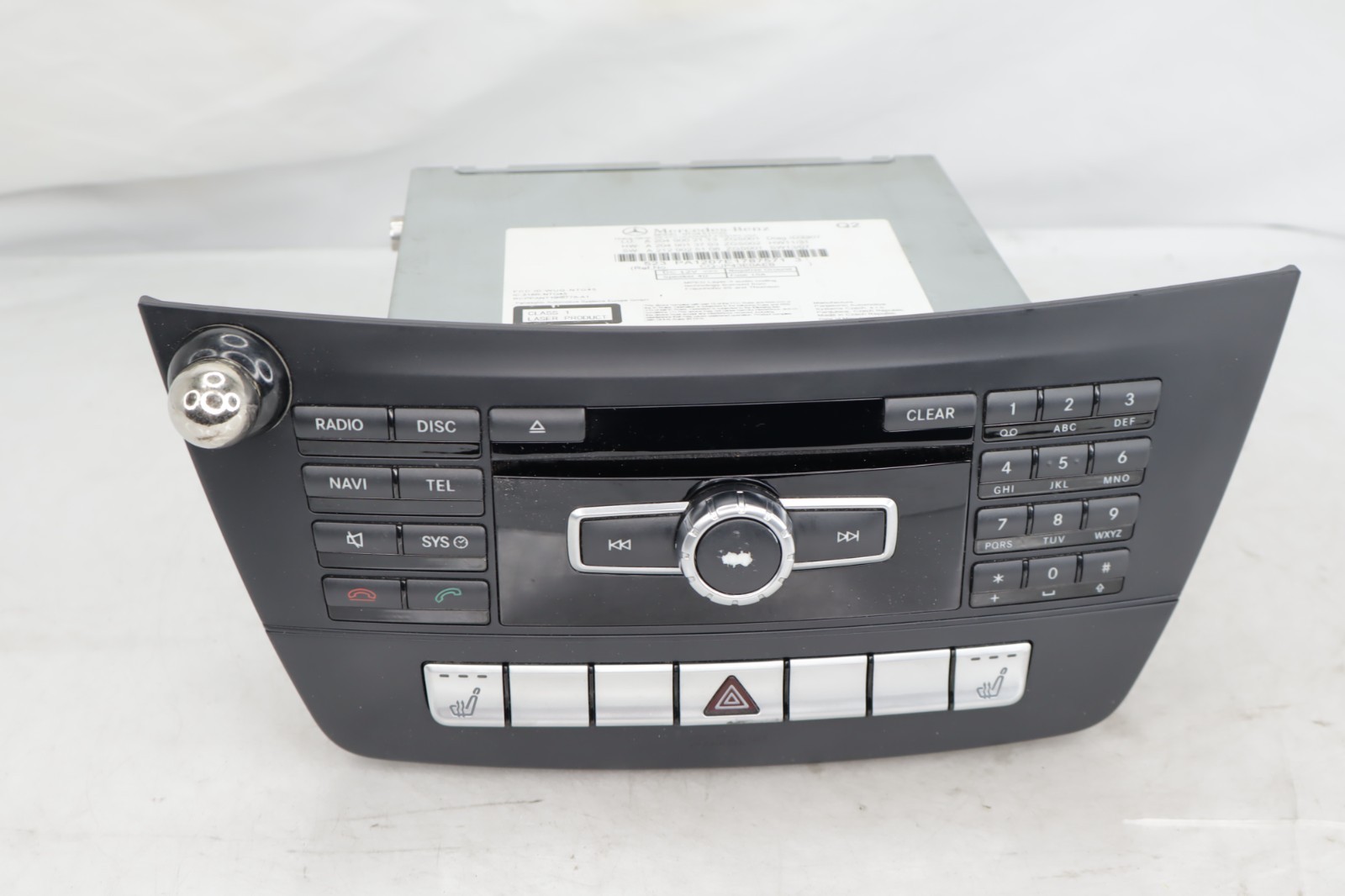 ✅ 12-14 Mercedes W204 C250 Navigation Comand Head Unit DVD CD Radio Audio OEM