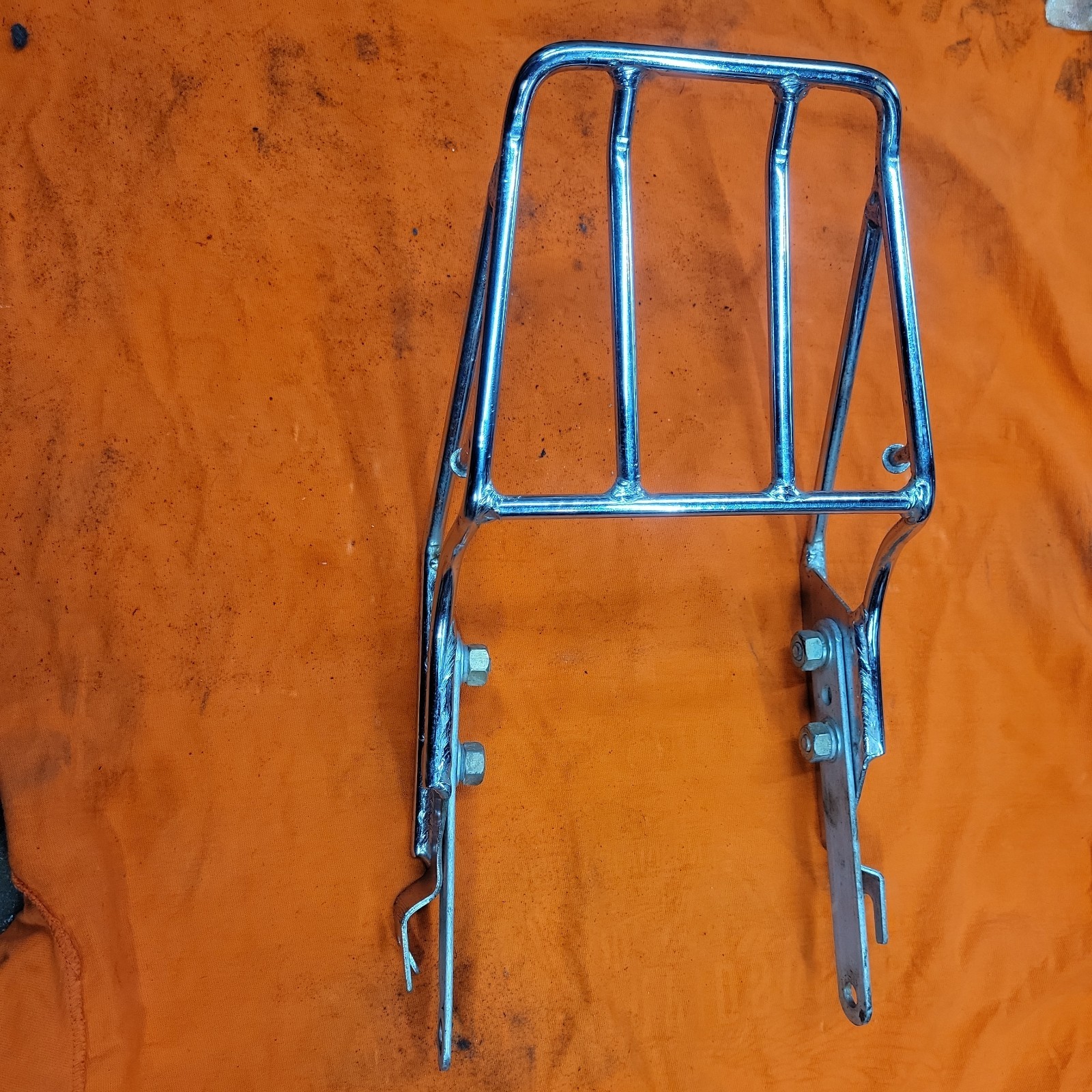 Hodaka Ace 100 Combat/Wombat/Super Rat 1960s-On Chrome Luggage Rack Carrier Hodaka Ace 100 Combat/Wombat/Super Rat 1960s-On Chrome Luggage Rack Carrier