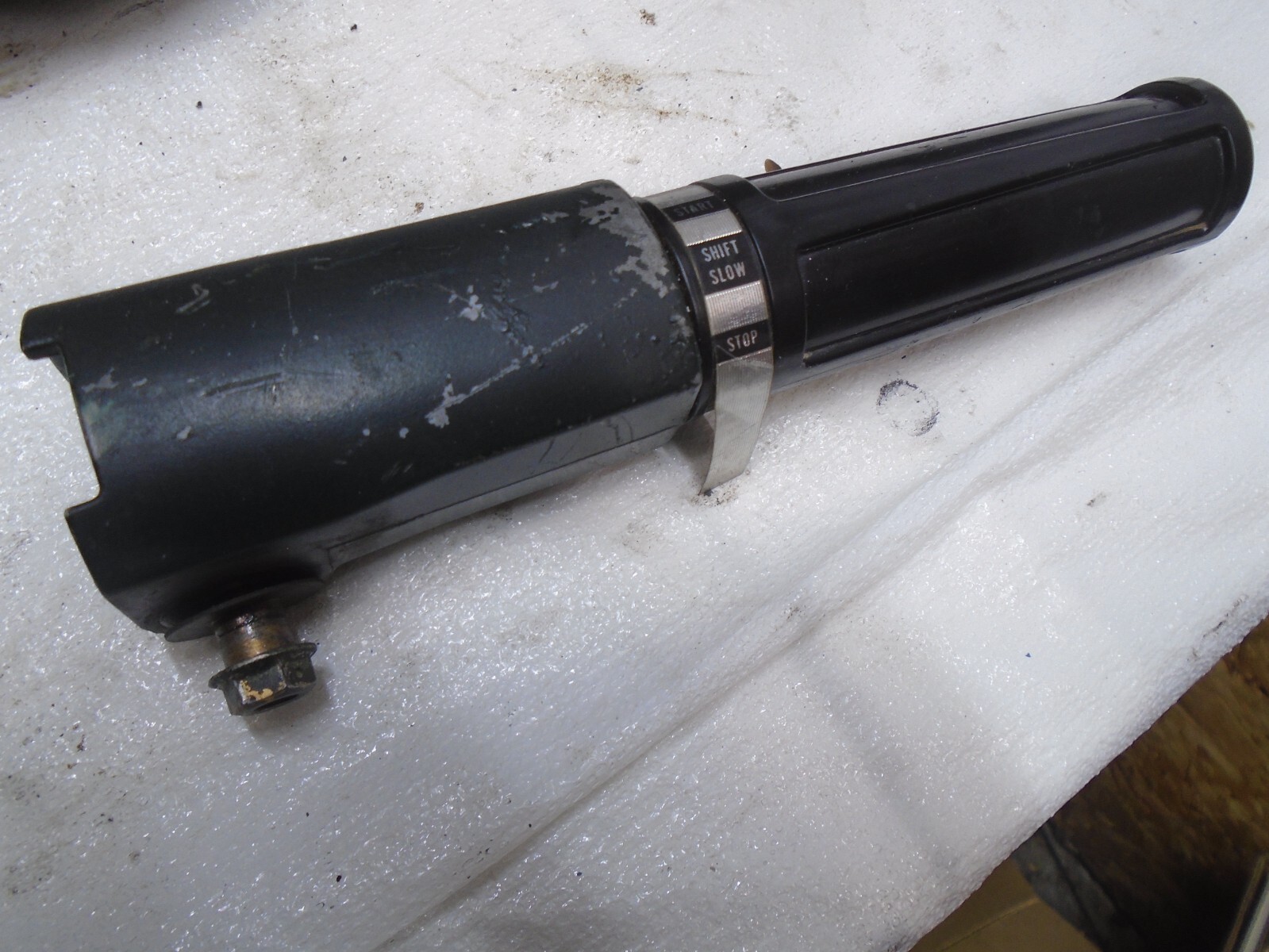 1971 GAMEFISHER 7HP 217-59440 TILLER STEERING HANDLE ASSY ESKA OUTBOARD MOTOR