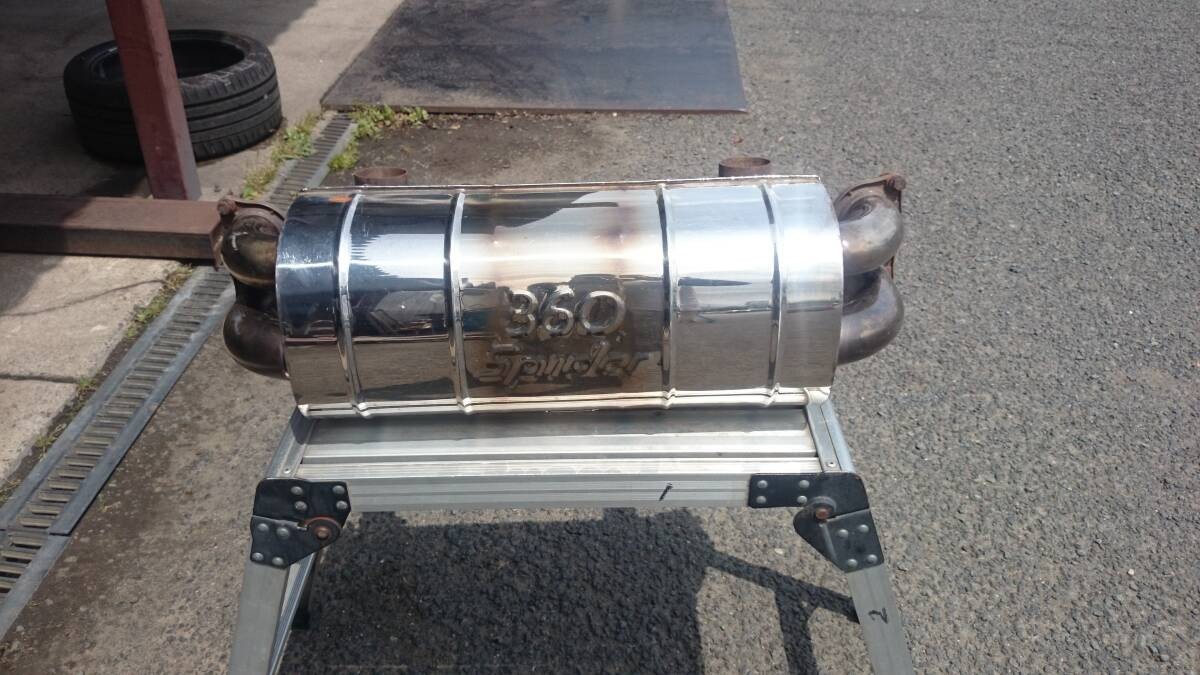 Ferrari F360 Spider TUBI Style ONLY COMPETITION Muffler