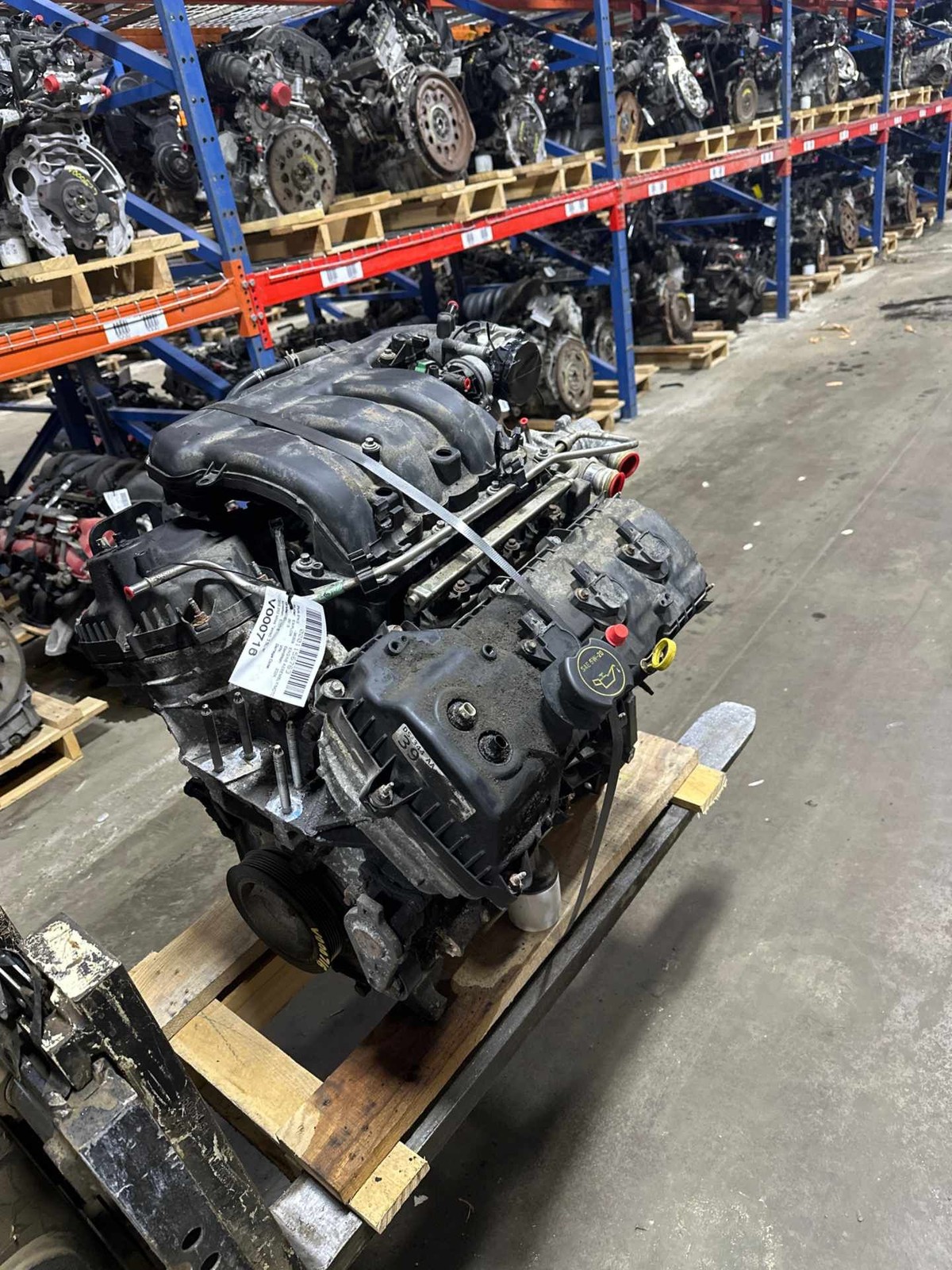 Used Engine Complete Assembly fits: 2015 Ford Explorer 3.5L w/o turbo VIN 8 8th