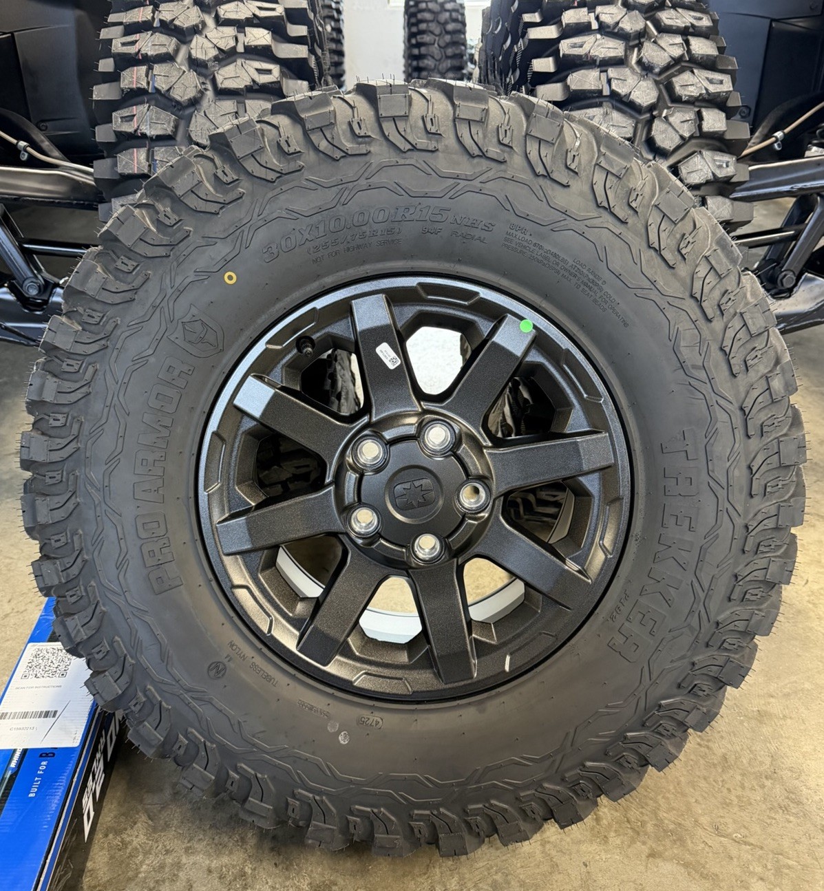 2026 Polaris XPEDITION OEM Wheel Tire 30x10R15 Pro Armor Trekker New Takeoff