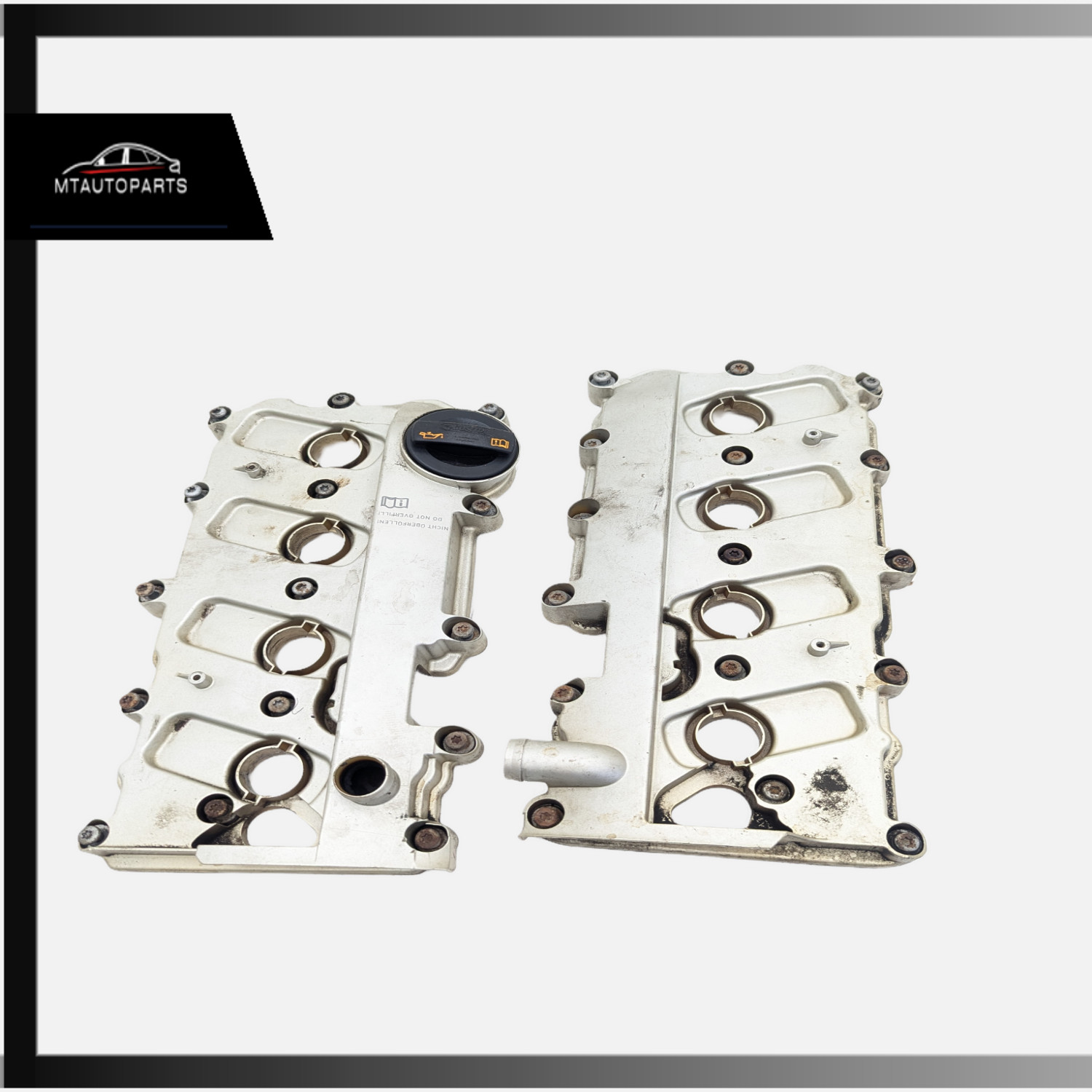 2007-2010 Audi Q7 4.2L Valve Cover Pair OEM v8