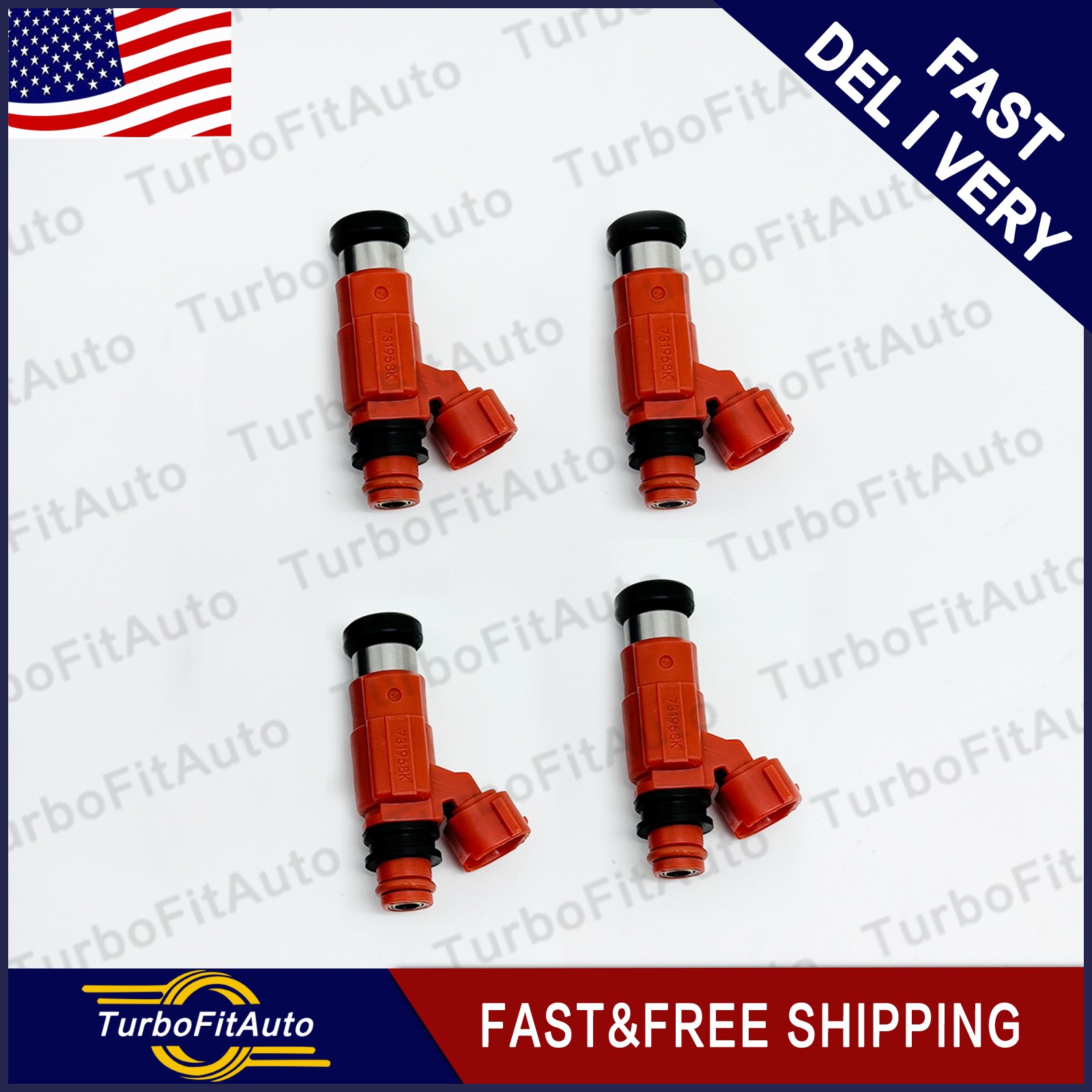 4Pcs 68V-8A360-00-00 Bosch Fuel Injectors CDH210 For Yamaha 115 HP Outboard US 4Pcs 68V-8A360-00-00 Bosch Fuel Injectors CDH210 For Yamaha 115 HP Outboard US