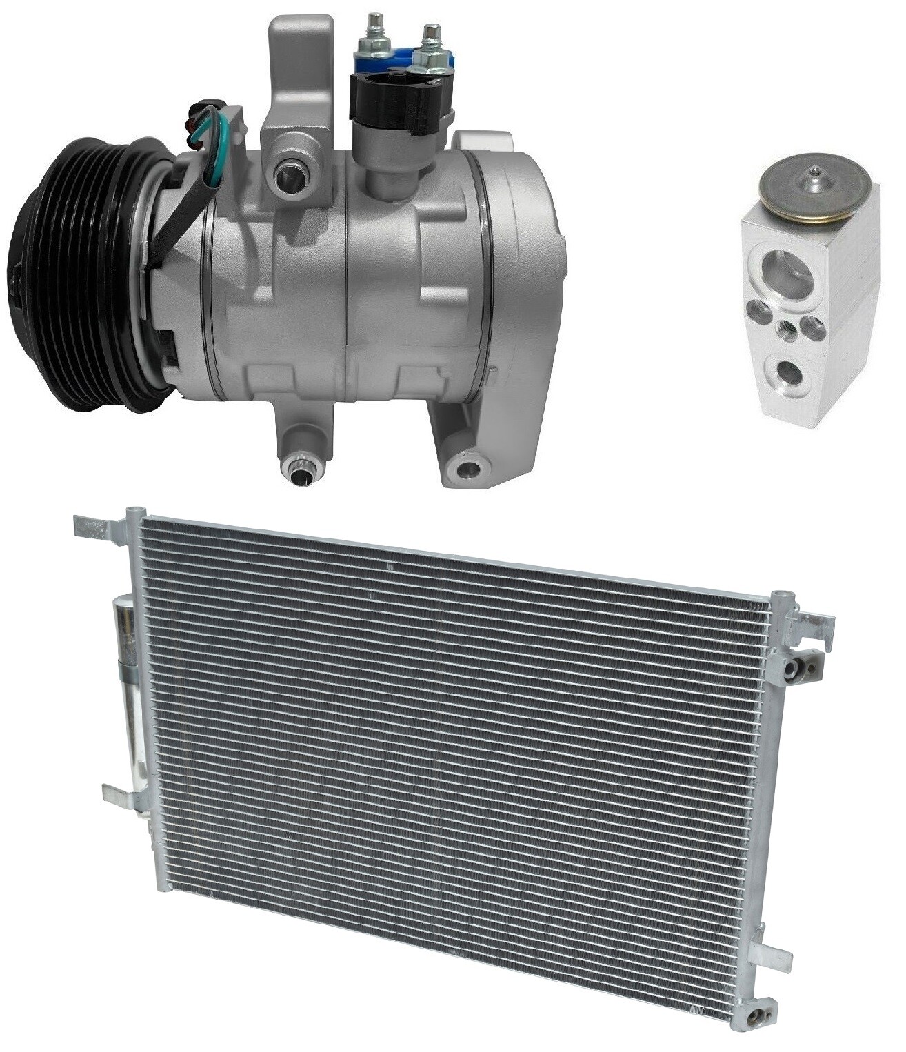 NEW RYC AC Compressor Kit W/ Condenser EG71A-N Fits Ford Mustang 5.0L 5.2L 2017
