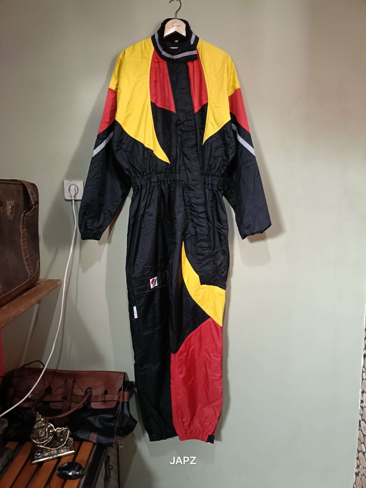 Vintage Levior Europe Stefano Giudici Motorcycle Paddock Suit Italian Motorsport