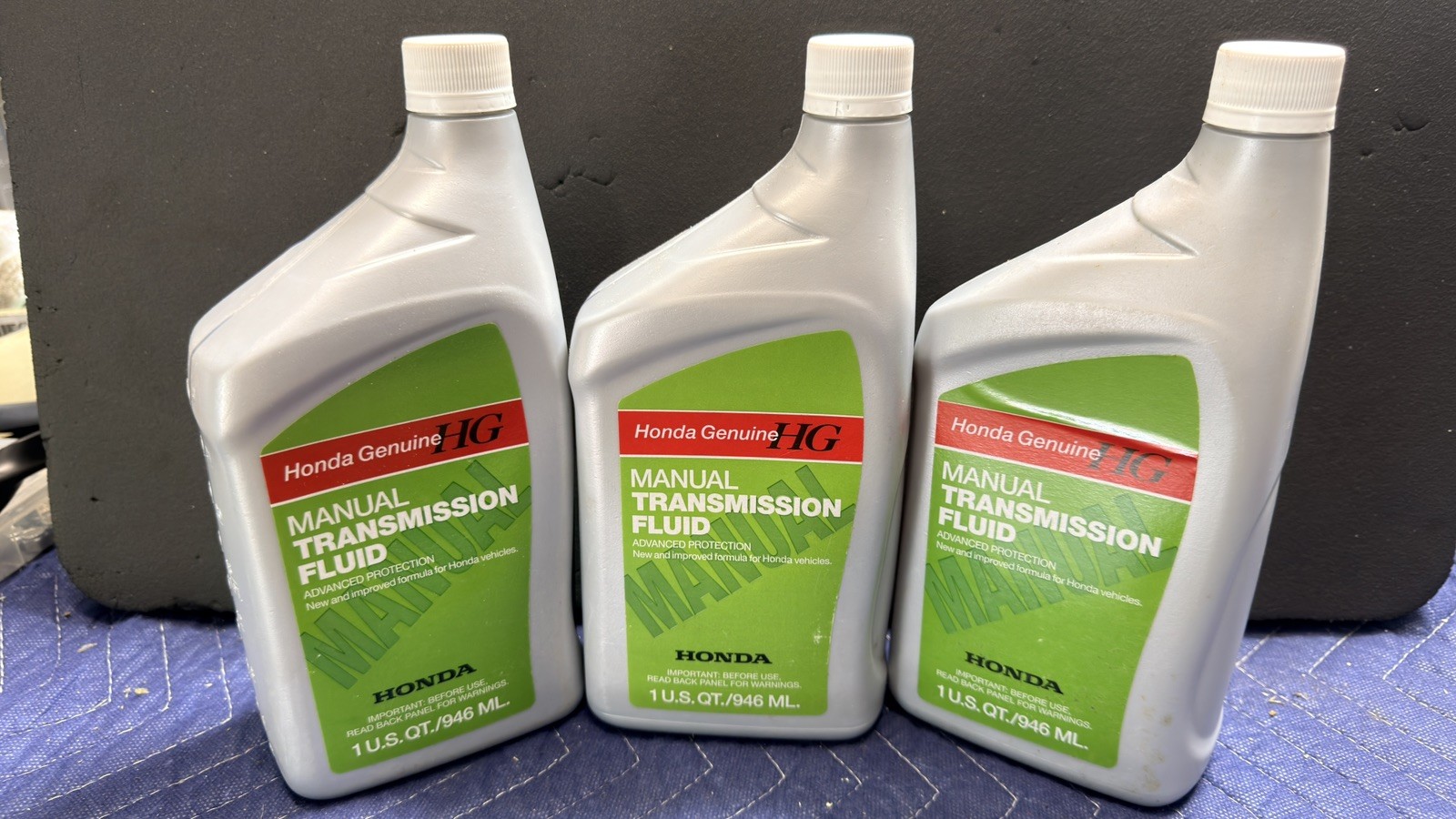 3 QUARTS OEM HONDA ACURA MANUAL TRANSMISSION FLUID 3 QUARTS OEM HONDA ACURA MANUAL TRANSMISSION FLUID