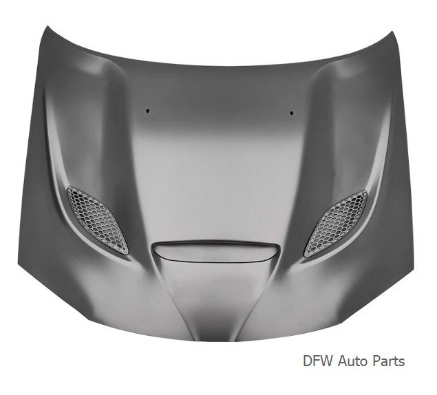 Fits 11-23 Chrysler 300 SRT Hellcat Style Aluminum Hood Panel Cover Fits 11-23 Chrysler 300 SRT Hellcat Style Aluminum Hood Panel Cover