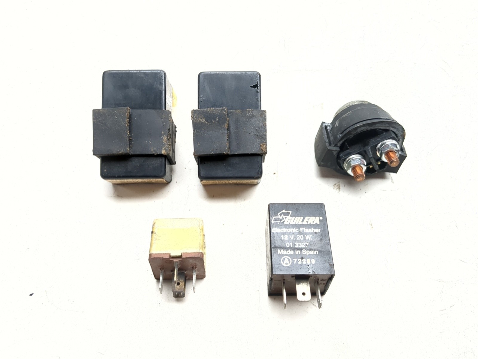 91-97 Ducati 900 SS ECU Ignition Modules & Electrical Relay Start Solenoid Set