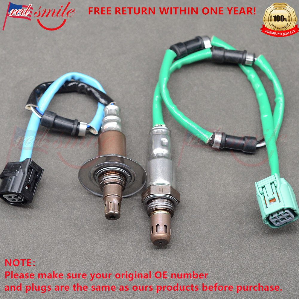 2Pcs Upstream & Downstream Oxygen O2 Sensor OEM For 2007-2009 Honda CRV 2.4L l4
