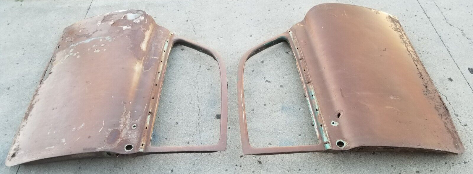 PAIR 2 Door Shells 1949-52 Chevy Chevrolet 49 51 52 1951 1952 vintage