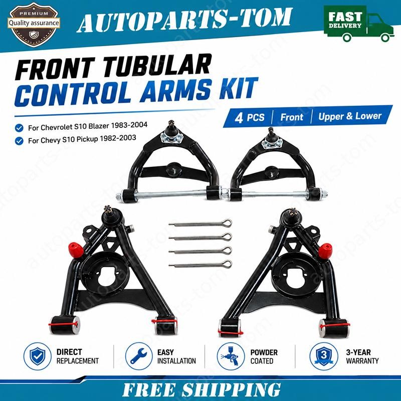 For Chevrolet El Camino 1978-1987 Tubular Control Arms, Upper and Lower Kit