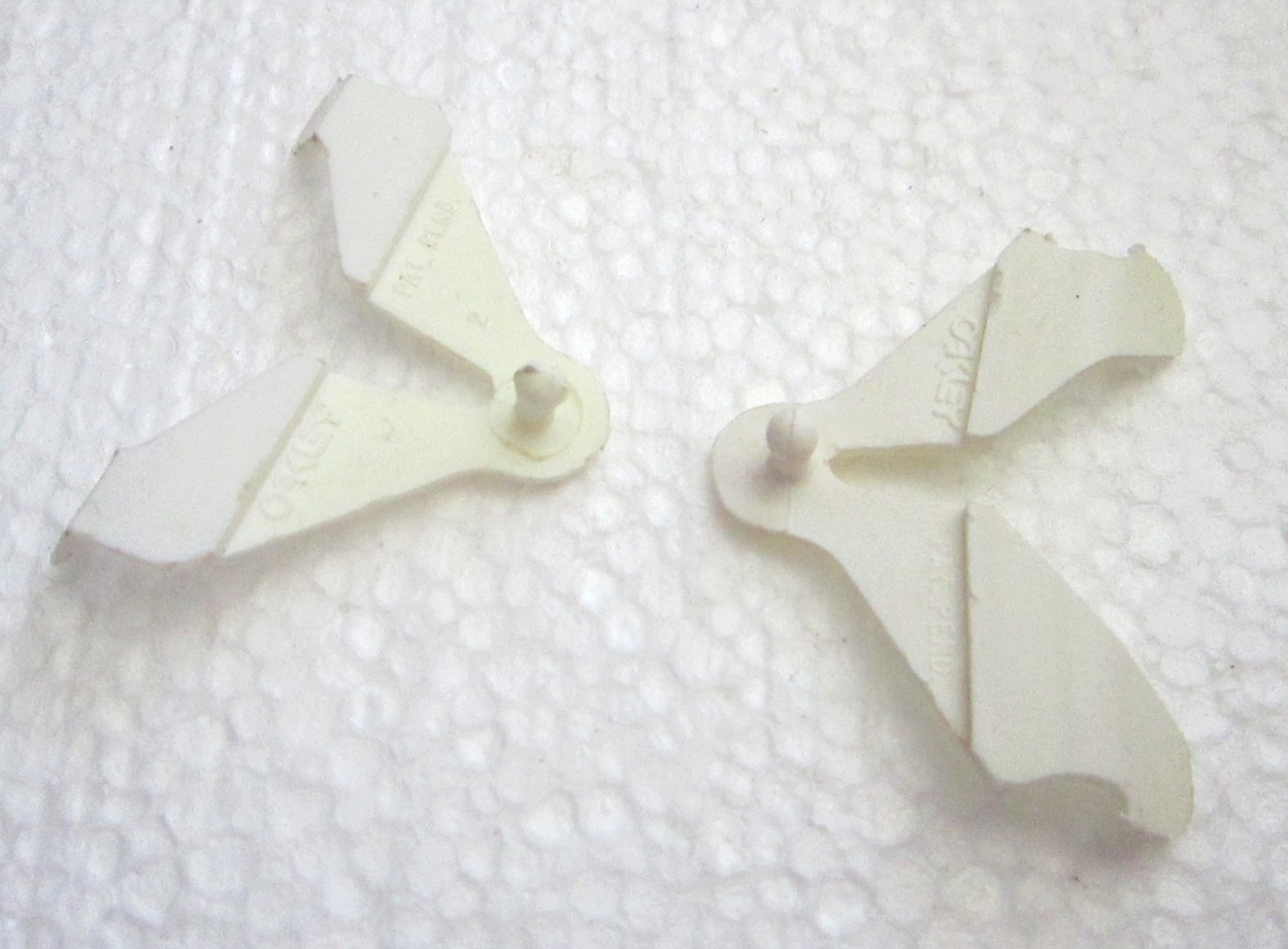 80s/90s OAKLEY 0/20 GOGGLE TEAR OFF CLIPS FACTORY PILOT vintage MX motocross
