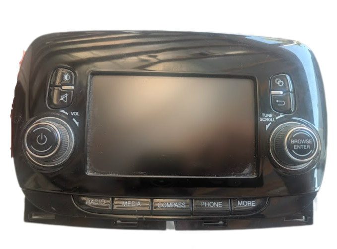 2016-2017 Fiat 500 VP2 Information Display Screen AM FM Radio Receiver