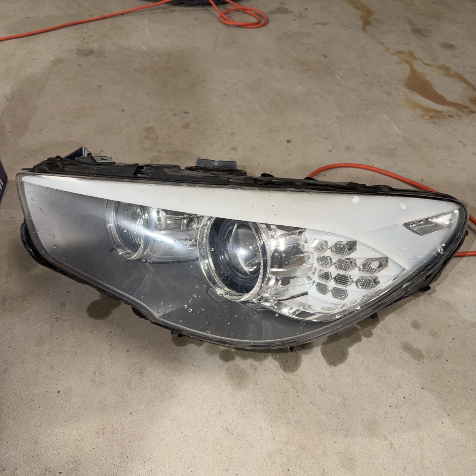 10-17 BMW F7 F07 535i GT Left Driver Side Adaptive Xenon Headlight Lamp AFS OEM