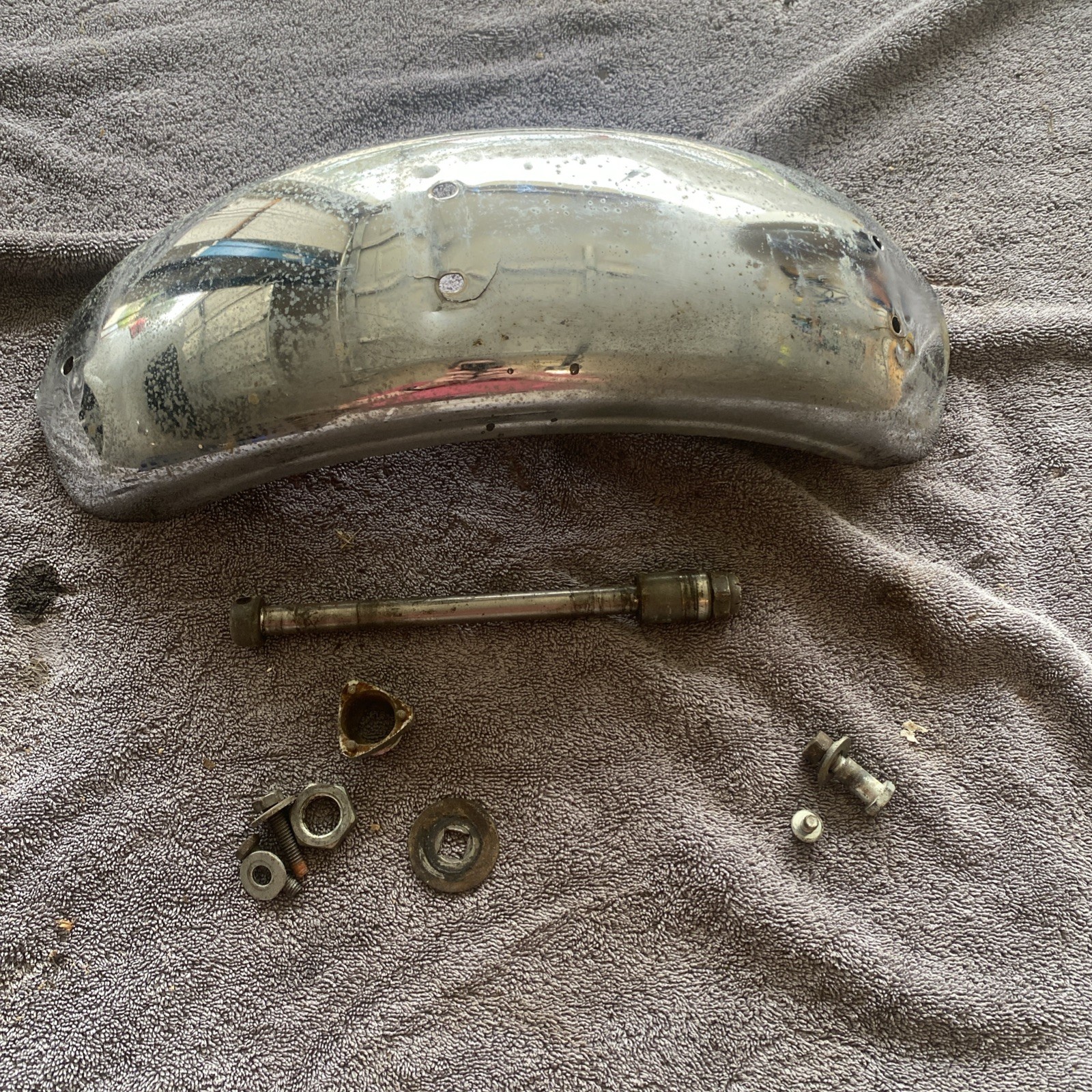 Honda CT 70 Random Parts and Fender