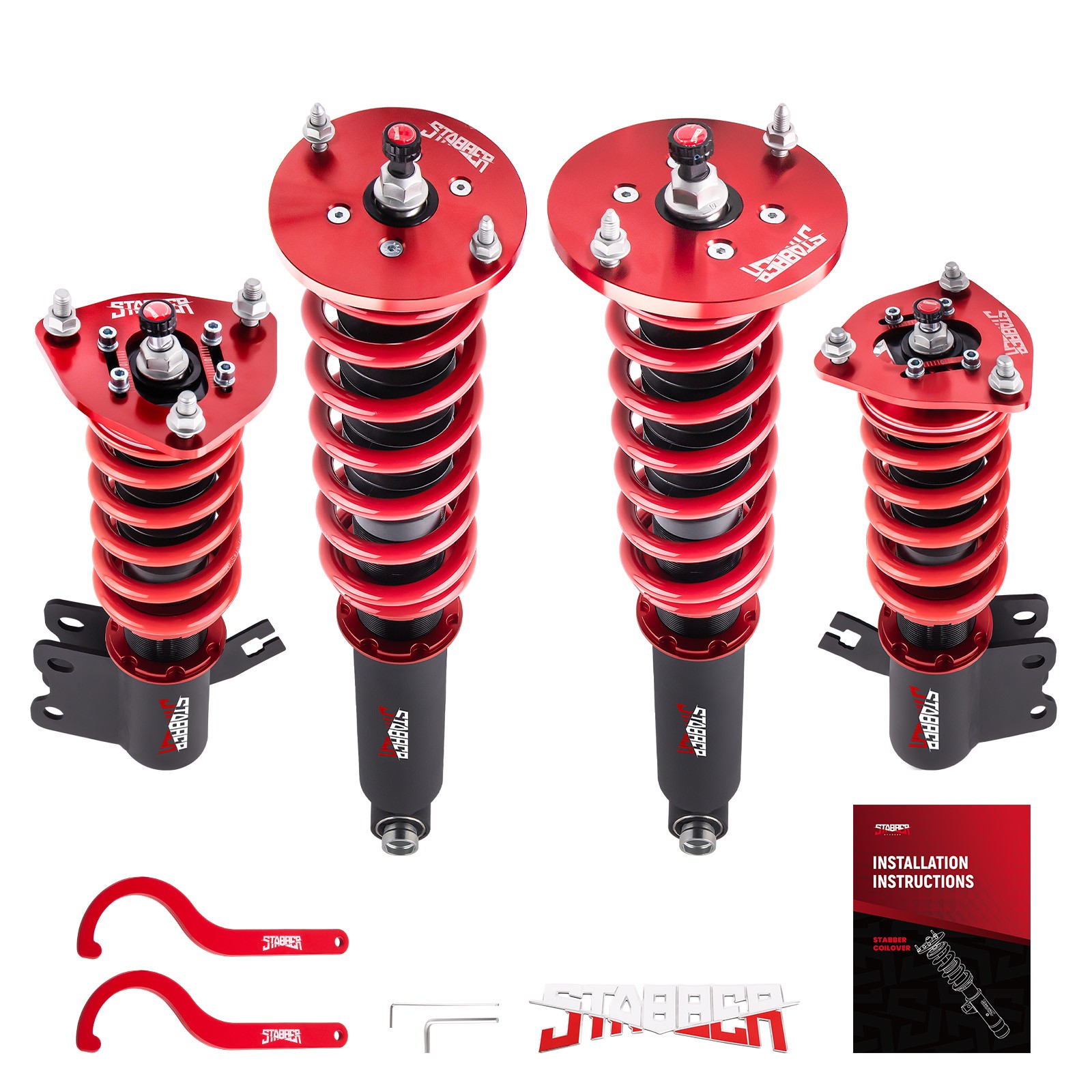 STABBER 24 Levels Damper Coilovers Suspension Kit For Nissan 240SX S14 1995-98